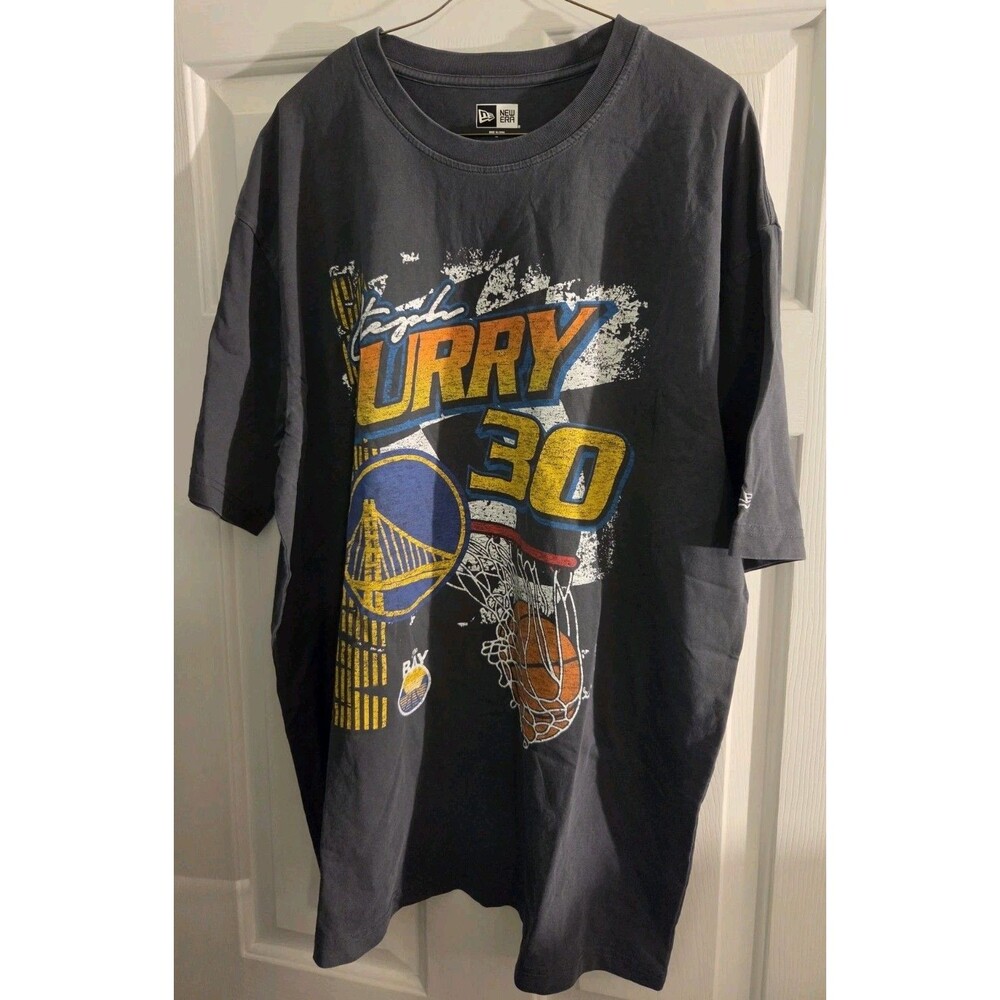 New Era Stephen Curry #30 Golden State Warriors XL Basketball Tee Point Guard